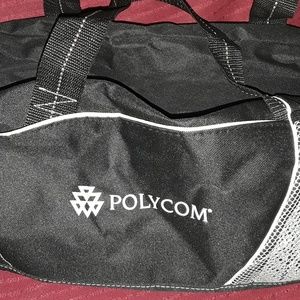 EUC Polycom Black Duffel Bag
